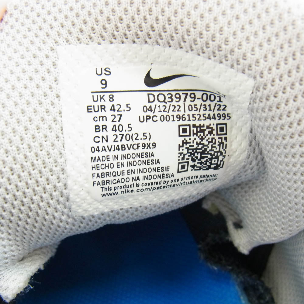 NIKE ナイキ DQ3979-001 Air Max 95 Koi Pure Platinum エアマックス95 鯉 ピュアプラチナム スニーカー ブラック系 グレー系 27cm【中古】