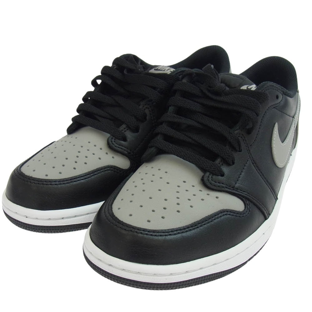 NIKE ナイキ CZ0790-003 Air Jordan 1 Retro Low OG Shadow エアジョーダン1 レトロ ロー OG シャドウ スニーカー ブラック系 グレー系 27cm【美品】【中古】