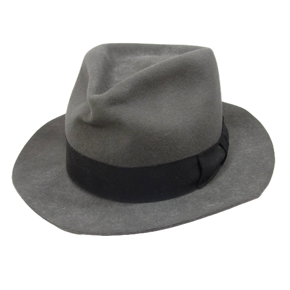 ドライボーンズ Wool Fedora Hat ウール フェドラ ハット グレー系 58【中古】