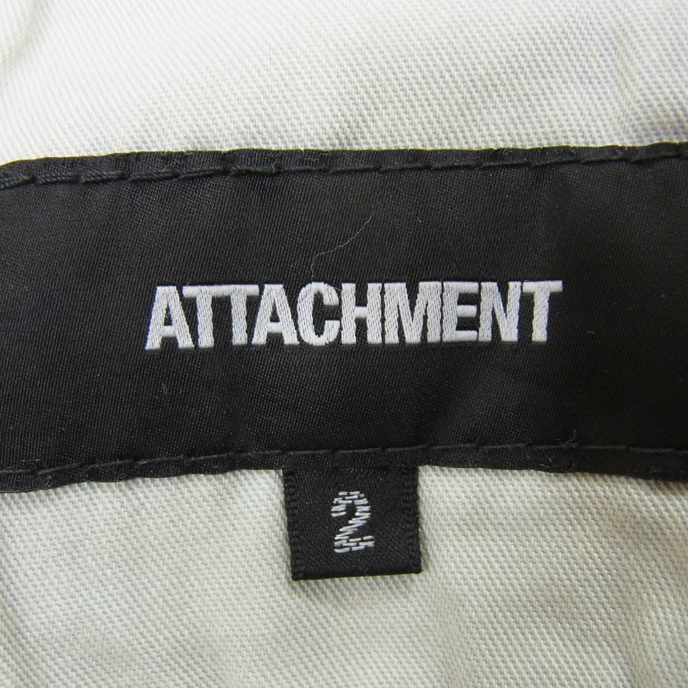 ATTACHMENT アタッチメント ヴィンテージ加工 インディゴ ニット ライク デニム イージー ジョッパーズ パンツ インディゴブルー系 2【中古】