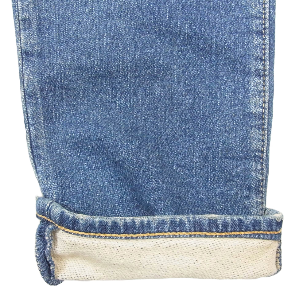 ATTACHMENT アタッチメント ヴィンテージ加工 インディゴ ニット ライク デニム イージー ジョッパーズ パンツ インディゴブルー系 2【中古】