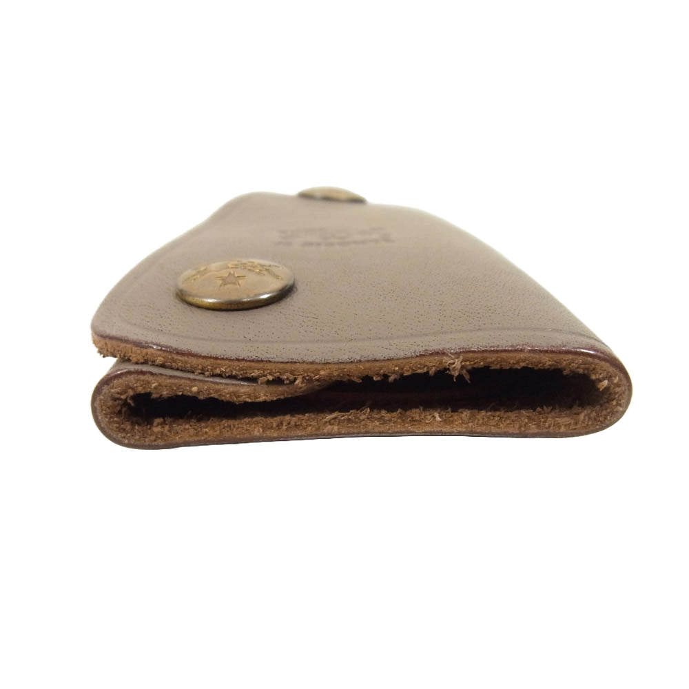 IL BISONTE イルビゾンテ 0-000-0/18 レザー 4連 キーケース ブラウン系【中古】