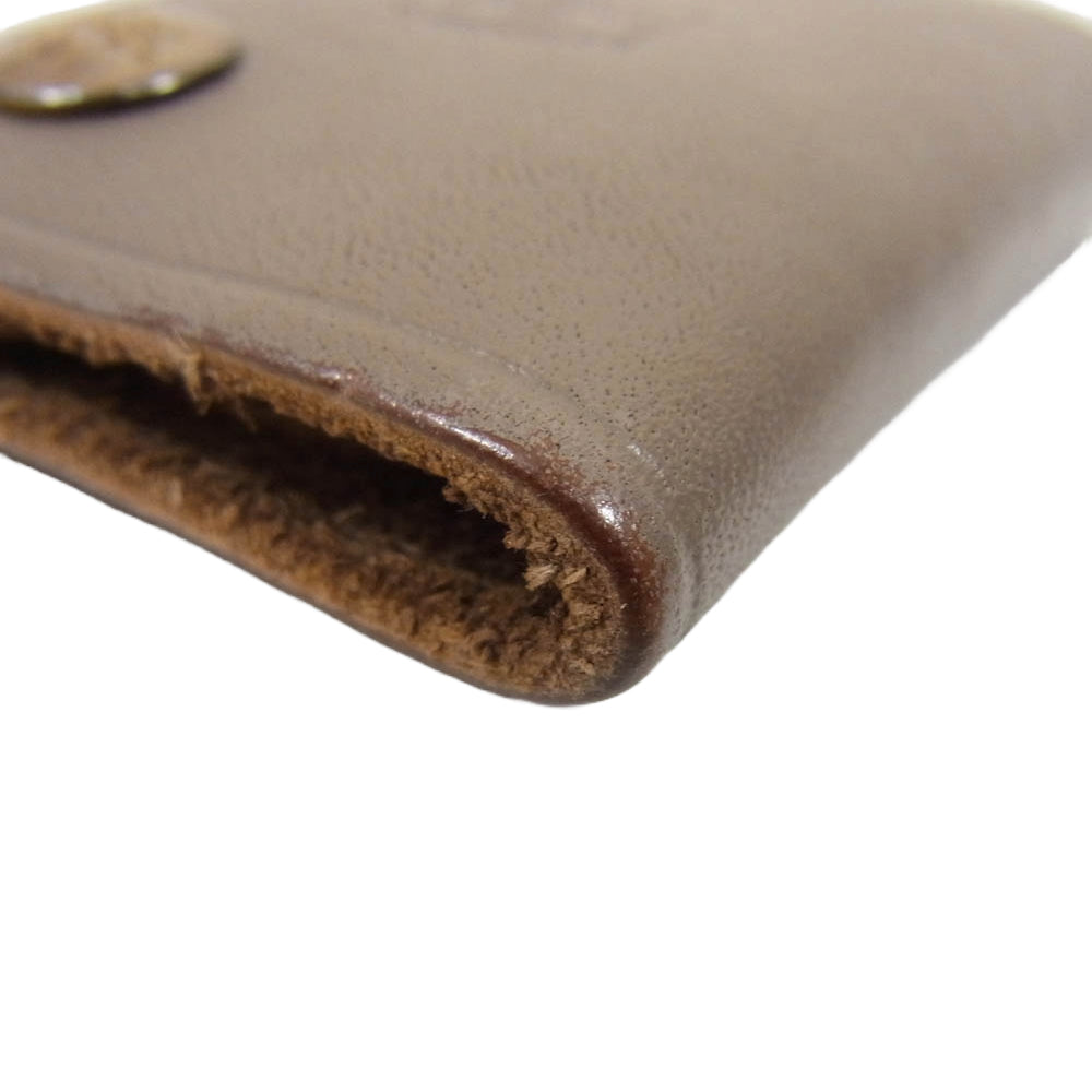 IL BISONTE イルビゾンテ 0-000-0/18 レザー 4連 キーケース ブラウン系【中古】