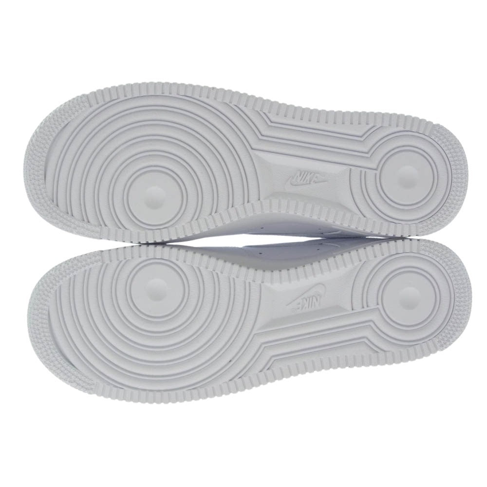 Supreme シュプリーム CU9225-100 × Nike Air Force 1 Low White ナイキ エアフォース1 ロー ホワイト スニーカー ホワイト系 27.5cm【新古品】【未使用】【中古】