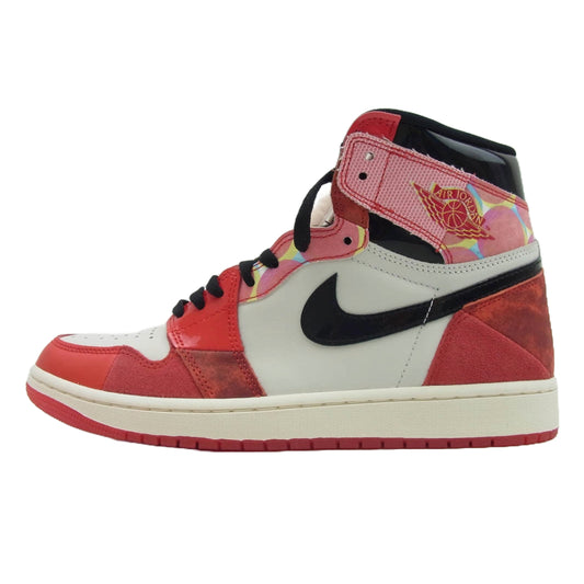 NIKE ナイキ DV1748-601 × Spider-Man Air Jordan 1 High OG SP Next Chapter Spider-Man:Across the Spider-Verse スパイダーマン  エアジョーダン1 ハイ OG SP "ネクストチャプター スパイダーマン アクロス ザ スパイダーバース スニーカー レッド系 27.5cm【新古品】【未使用】【中古】