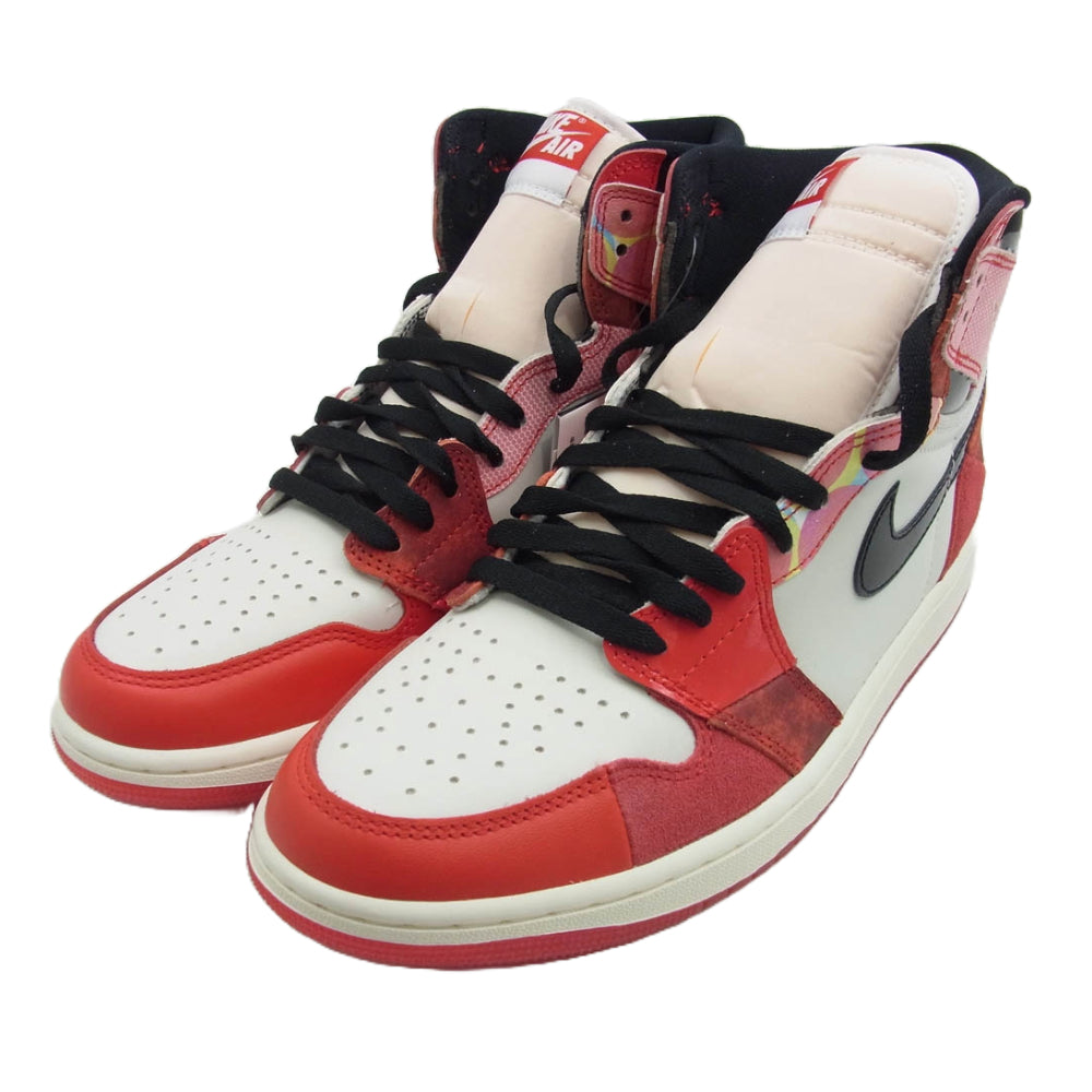 NIKE ナイキ DV1748-601 × Spider-Man Air Jordan 1 High OG SP Next Chapter Spider-Man:Across the Spider-Verse スパイダーマン  エアジョーダン1 ハイ OG SP "ネクストチャプター スパイダーマン アクロス ザ スパイダーバース スニーカー レッド系 27.5cm【新古品】【未使用】【中古】