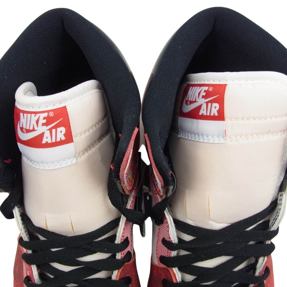 NIKE ナイキ DV1748-601 × Spider-Man Air Jordan 1 High OG SP Next Chapter Spider-Man:Across the Spider-Verse スパイダーマン  エアジョーダン1 ハイ OG SP "ネクストチャプター スパイダーマン アクロス ザ スパイダーバース スニーカー レッド系 27.5cm【新古品】【未使用】【中古】