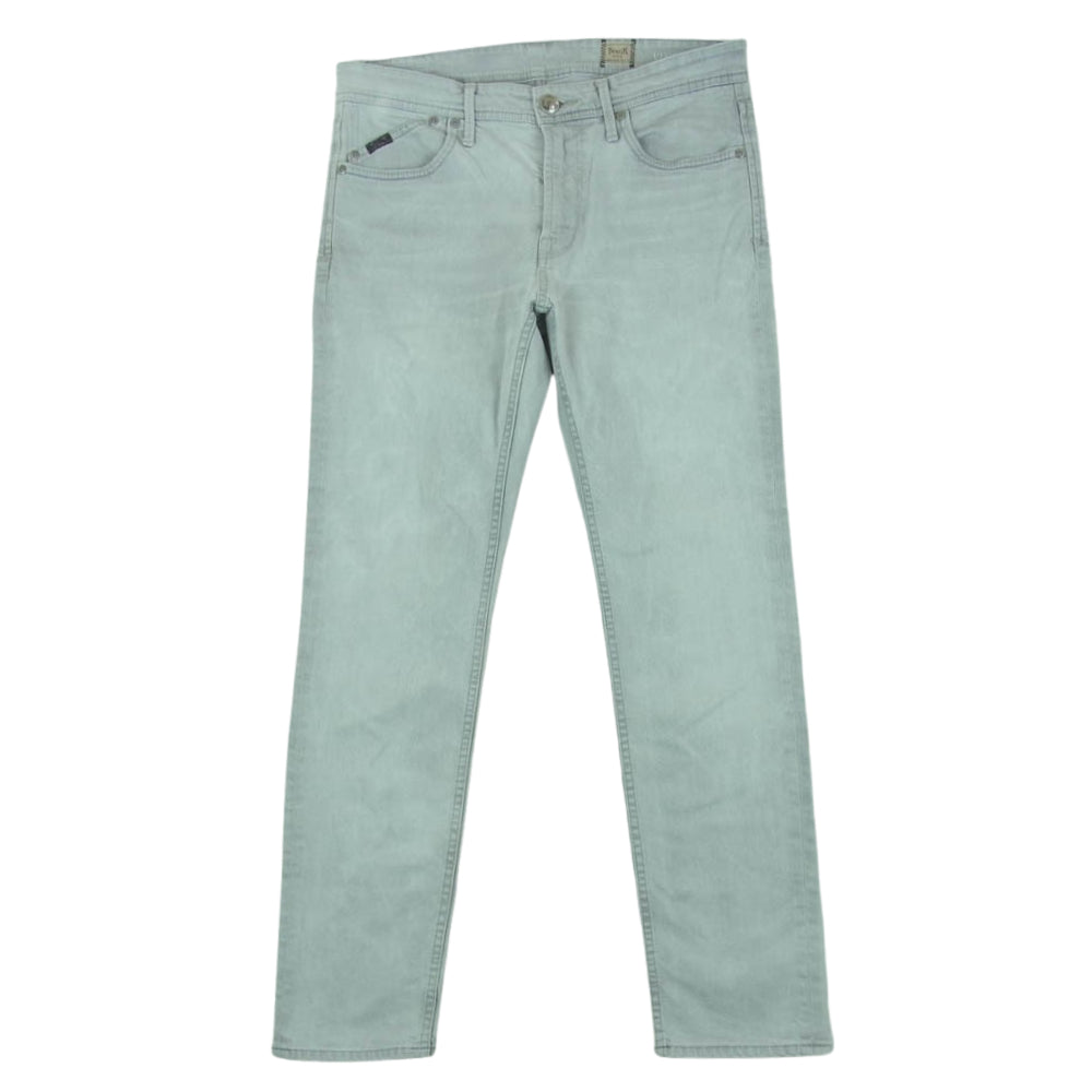 YANUK ヤヌーク VINCENT II スリム テーパード ストレッチ デニム パンツ インディゴブルー系 OHZ 32【中古】