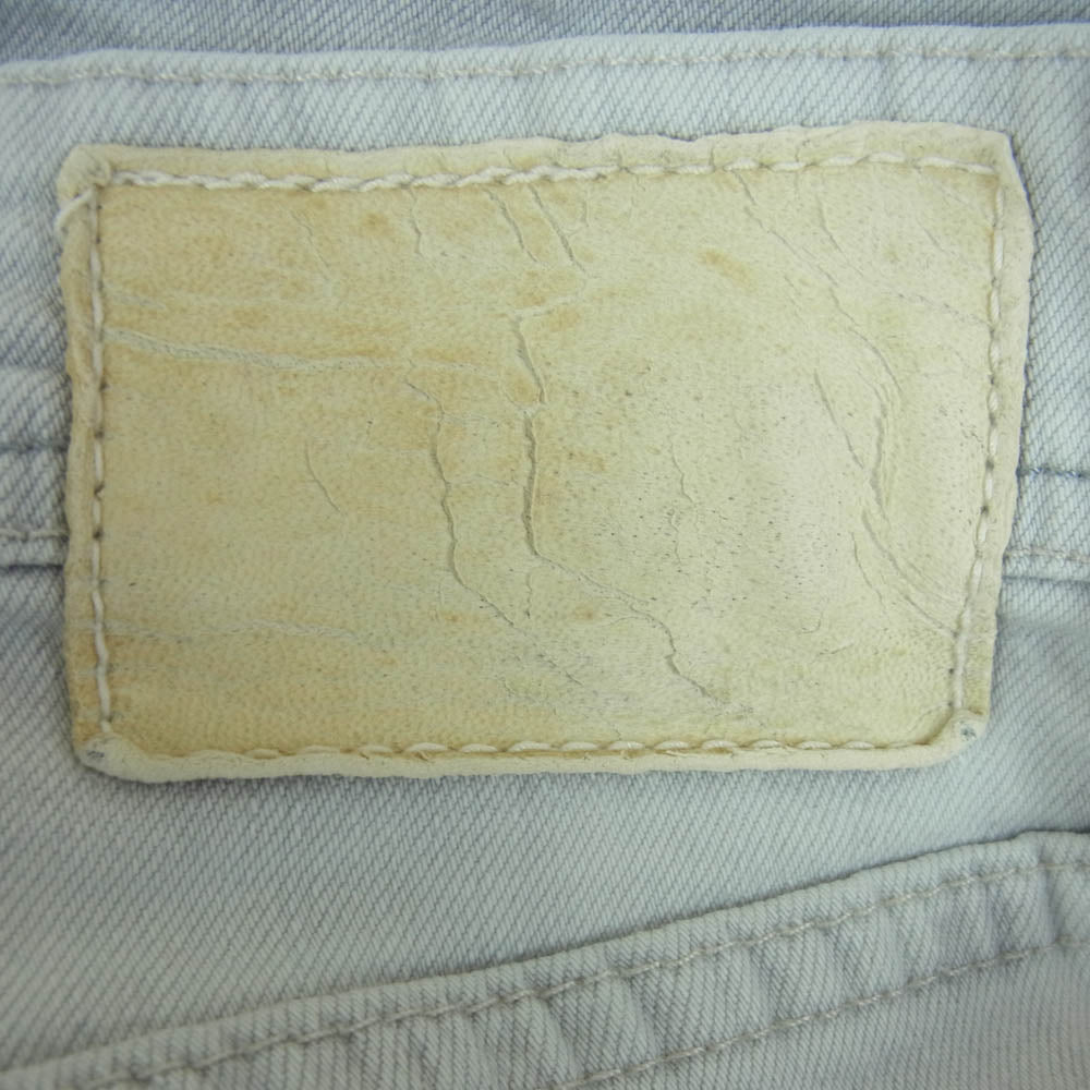 YANUK ヤヌーク VINCENT II スリム テーパード ストレッチ デニム パンツ インディゴブルー系 OHZ 32【中古】