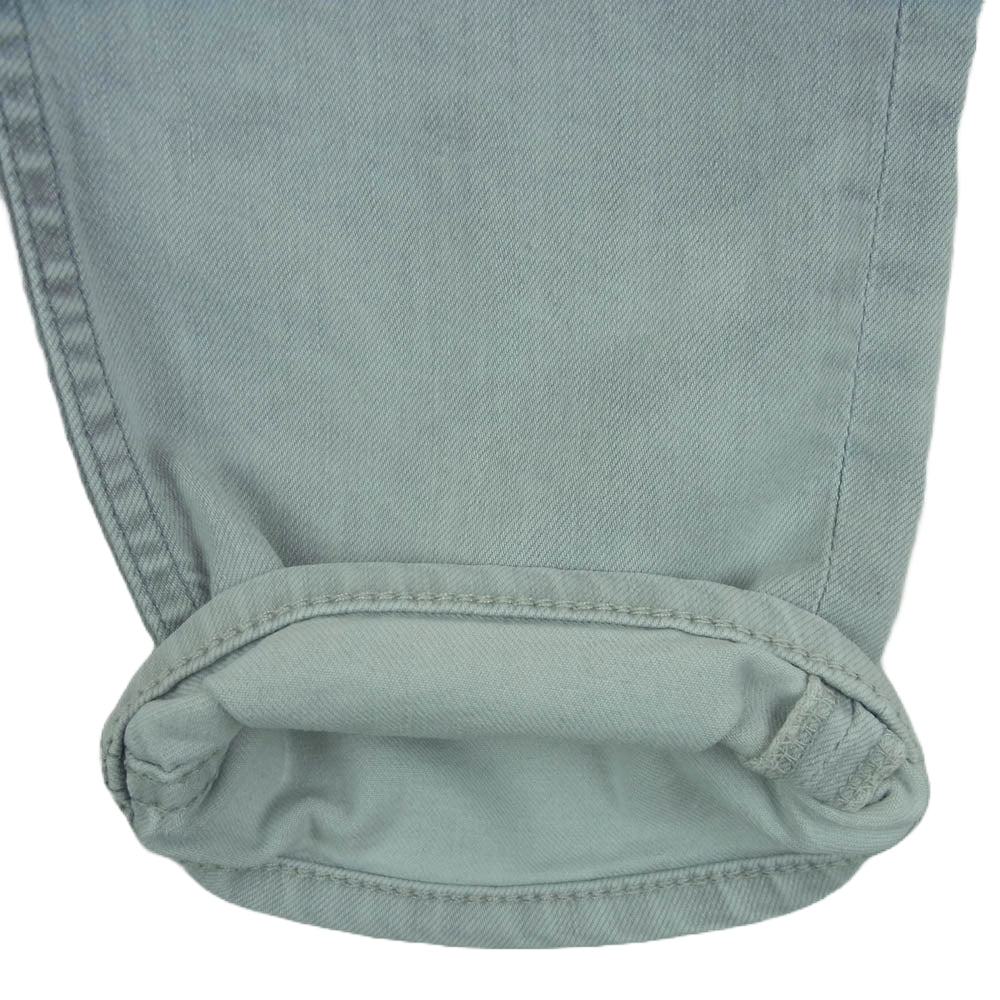 YANUK ヤヌーク VINCENT II スリム テーパード ストレッチ デニム パンツ インディゴブルー系 OHZ 32【中古】