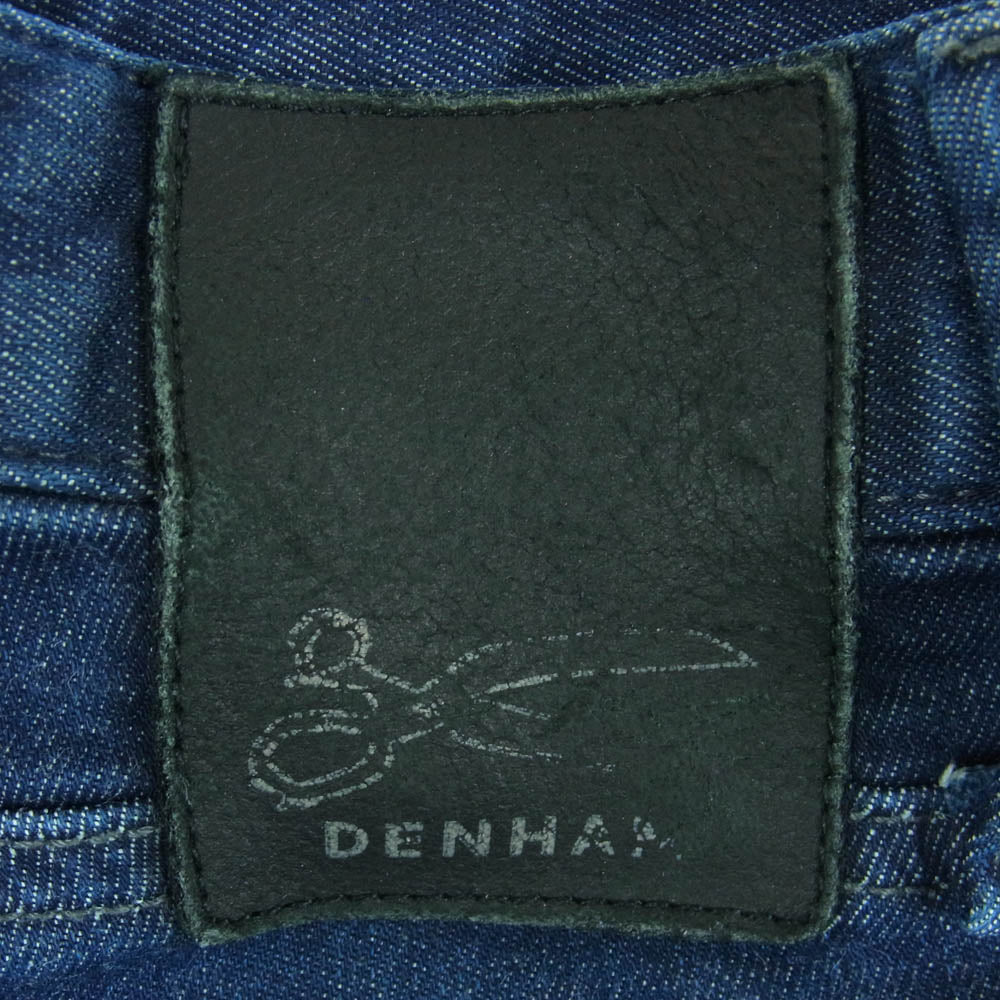 DENHAM デンハム 01-20-08-11-063 RAZOR SLIM FIT スリム フィット スキニー デニム パンツ ボタンフライ インディゴブルー系 W32 L32【中古】