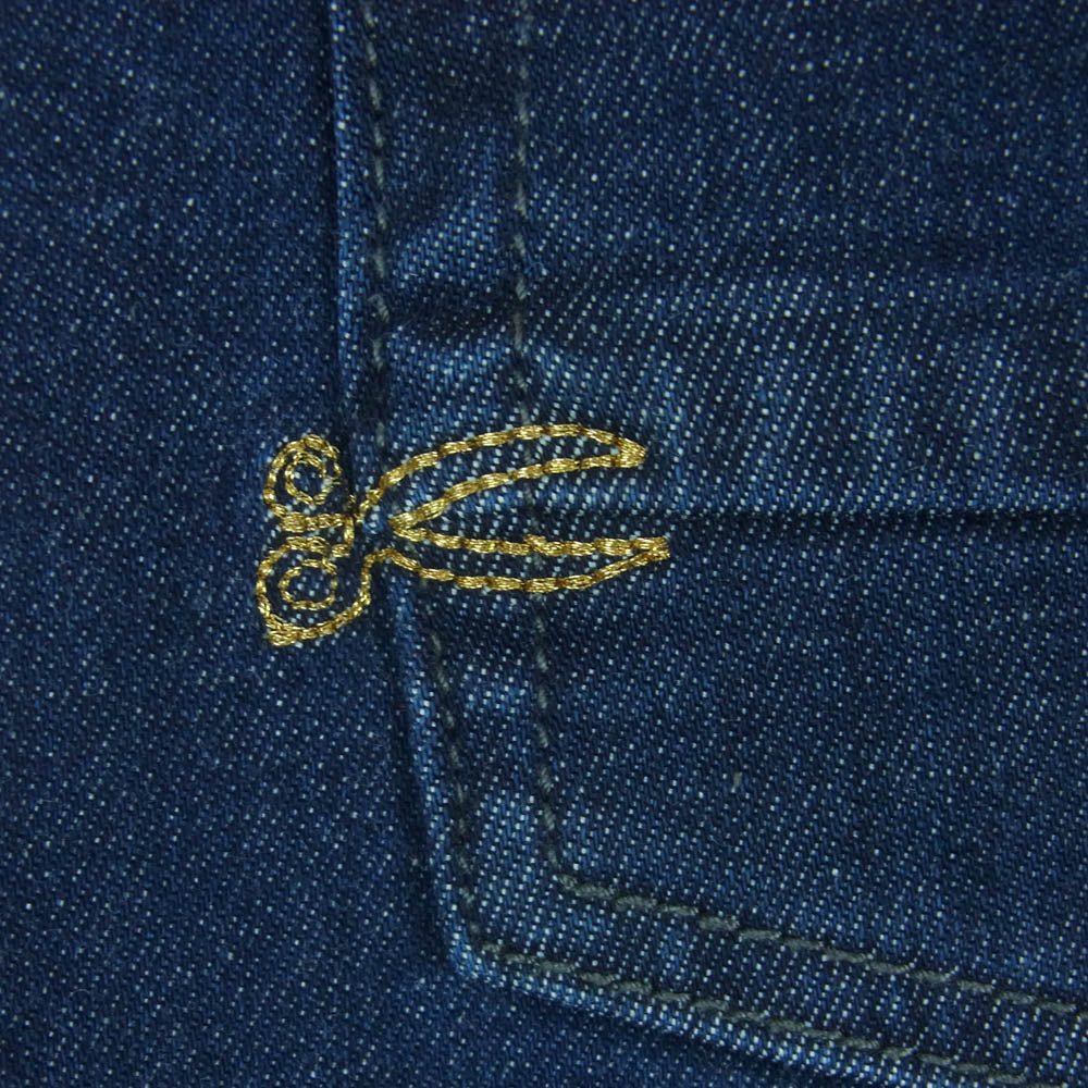 DENHAM デンハム 01-20-08-11-063 RAZOR SLIM FIT スリム フィット スキニー デニム パンツ ボタンフライ インディゴブルー系 W32 L32【中古】