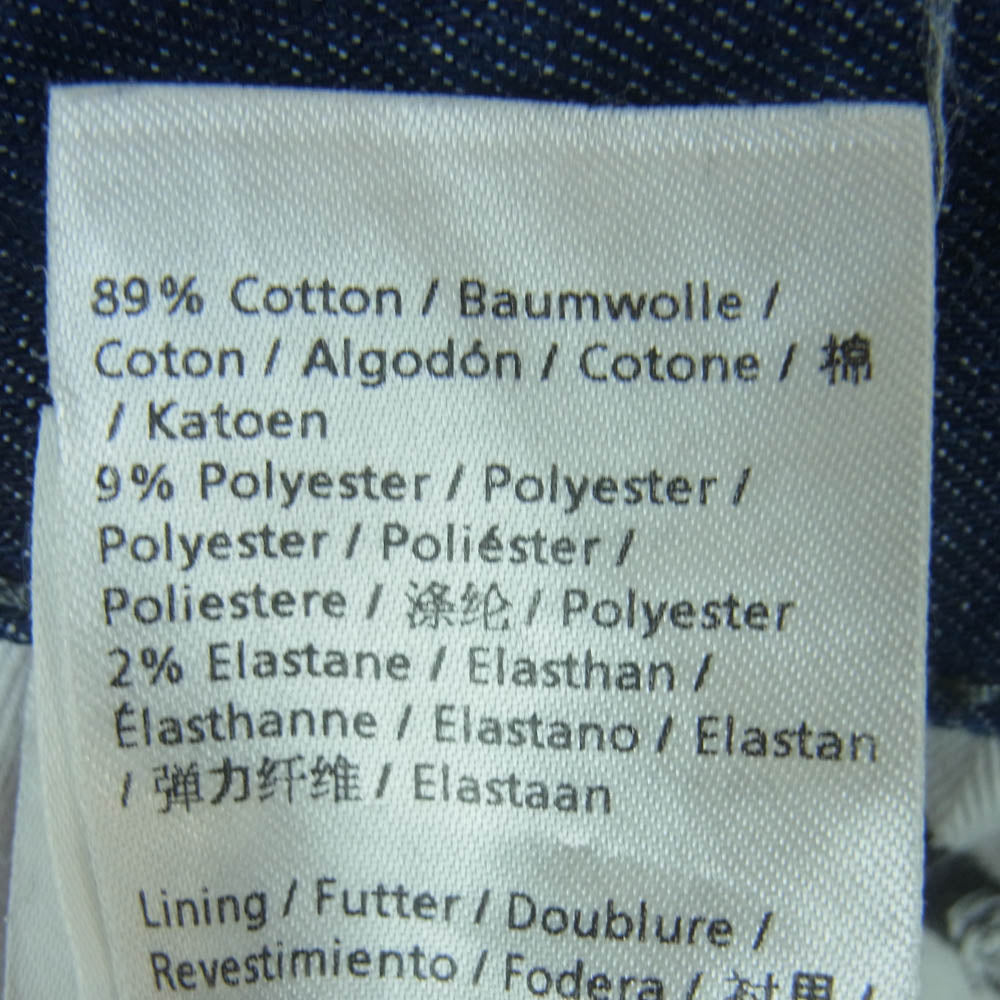 DENHAM デンハム 01-20-08-11-063 RAZOR SLIM FIT スリム フィット スキニー デニム パンツ ボタンフライ インディゴブルー系 W32 L32【中古】