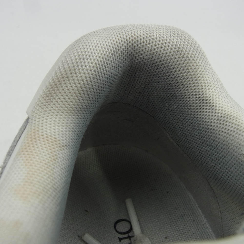 OFF-WHITE オフホワイト OUT OF OFFICE ローカット レザー スニーカー ホワイト系 38【中古】