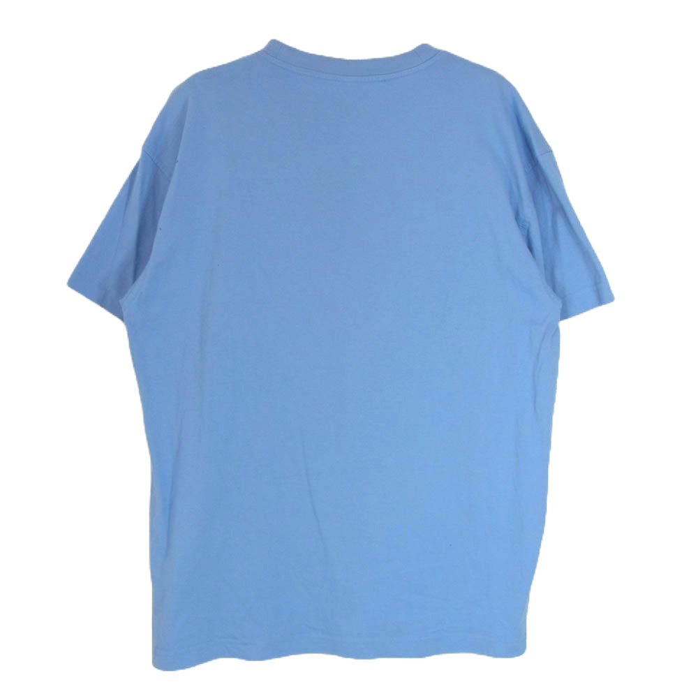 OFF-WHITE オフホワイト 23SS OWAA089S23JER017 GRAPHIC LOGO T SHIRT グラフィック ロゴプリント Ｔシャツ 半袖 カットソー ライトブルー系 S【中古】