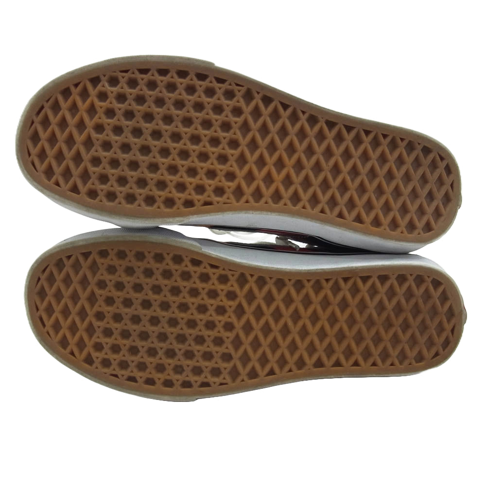 VANS バンズ SK8-HI ファイヤーパターン ハイカットスニーカー ブラック系 レッド系 25cm【中古】