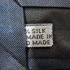 Dior ディオール シルク 100％ ロゴ 刺繡 ネクタイ ネイビー系【極上美品】【中古】