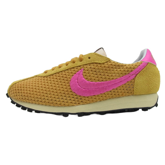 NIKE ナイキ FQ5369-700 × Stussy ステューシー LD-1000  Sanded Gold and Laser Fuchsia サンデッド ゴールド アンド レーザーフューシャ ローカット スニーカー イエロー系 ピンク系 26cm【新古品】【未使用】【中古】