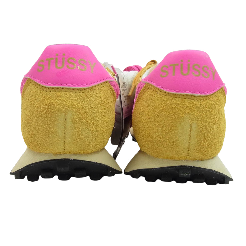 NIKE ナイキ FQ5369-700 × Stussy ステューシー LD-1000  Sanded Gold and Laser Fuchsia サンデッド ゴールド アンド レーザーフューシャ ローカット スニーカー イエロー系 ピンク系 26cm【新古品】【未使用】【中古】