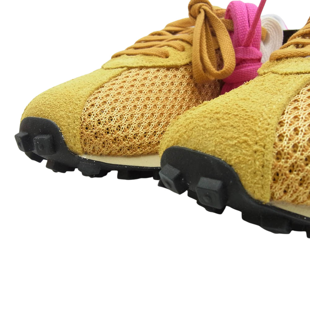 NIKE ナイキ FQ5369-700 × Stussy ステューシー LD-1000  Sanded Gold and Laser Fuchsia サンデッド ゴールド アンド レーザーフューシャ ローカット スニーカー イエロー系 ピンク系 26cm【新古品】【未使用】【中古】