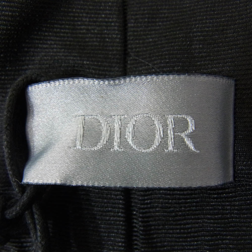 Dior ディオール 20SS × SHAWN STUSSY ショーン ステューシー BEE ハチ 刺繡 ネクタイ ブラック系【極上美品】【中古】
