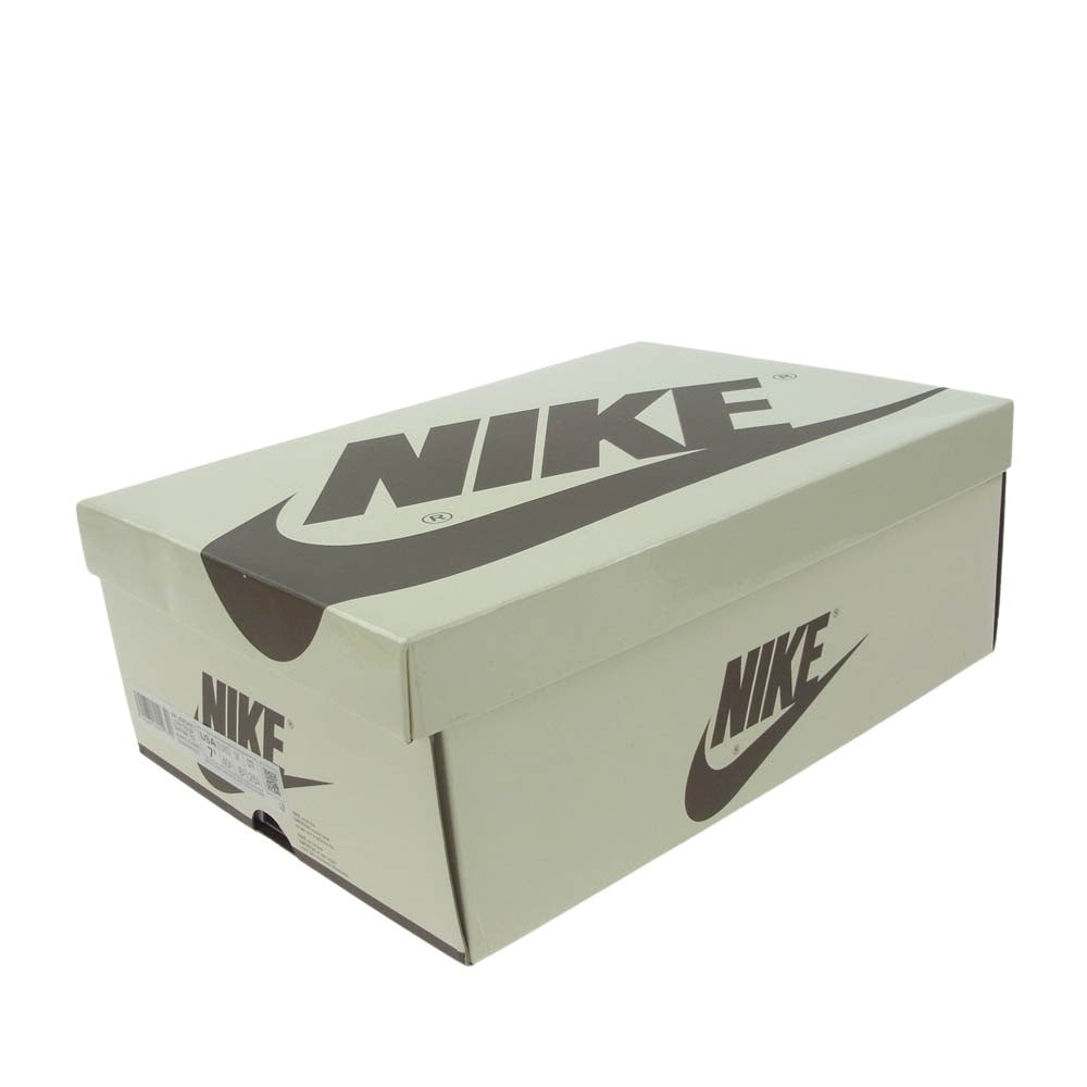 NIKE ナイキ DM7866-162 【フェイクバスター鑑定済】× TRAVIS SCOTT AIR JORDAN 1 LOW OG REVERSE MOCHAトラヴィススコット エアジョーダン ローカット スニーカー マルチカラー系 25.5cm【新古品】【未使用】【中古】