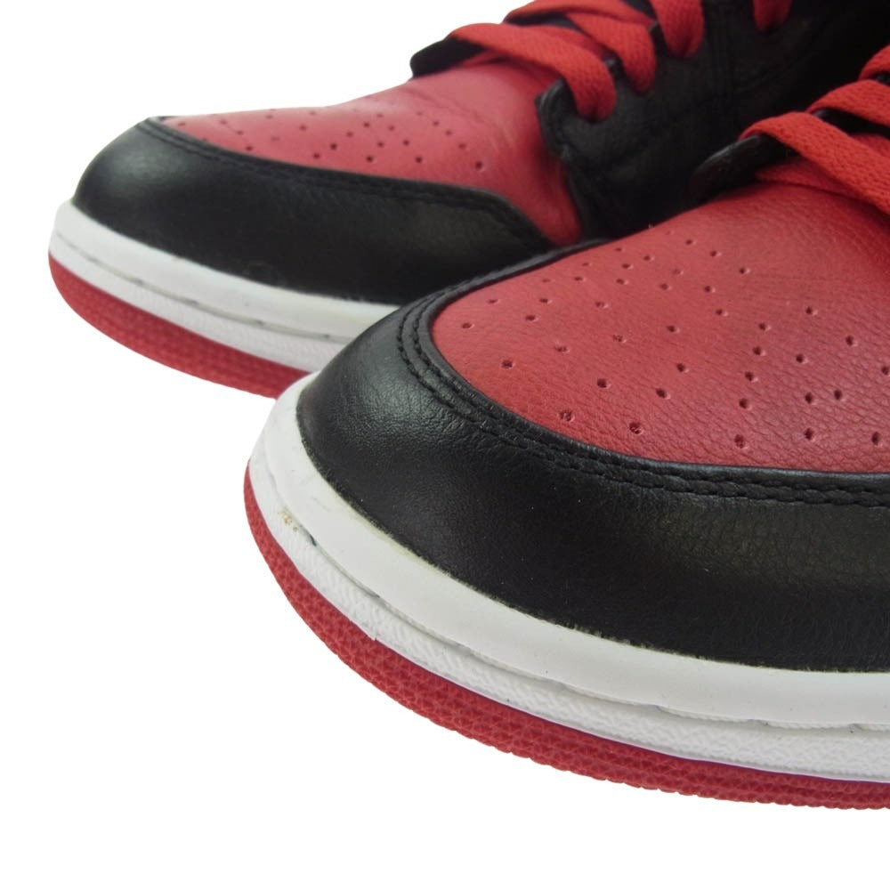 NIKE ナイキ 432001-001 Air Jordan 1 Retro High Banned 2011 エアジョーダン レトロ ハイ バンド ブラック系 レッド系 26cm【新古品】【未使用】【中古】