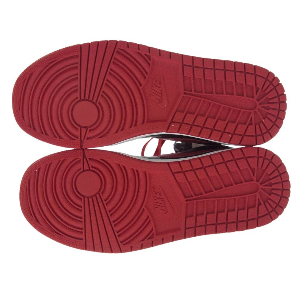 NIKE ナイキ 432001-001 Air Jordan 1 Retro High Banned 2011 エアジョーダン レトロ ハイ バンド ブラック系 レッド系 26cm【新古品】【未使用】【中古】