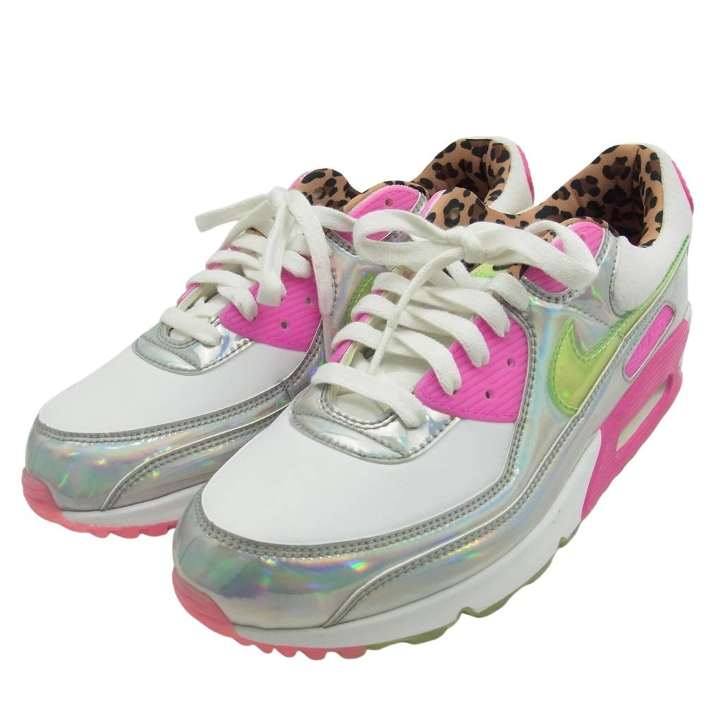 NIKE ナイキ CQ2559-100 Women's Air Max 90 LX Holographic ウィメンズ エアマックス 90 LX スニーカー マルチカラー系 28.5cm【中古】