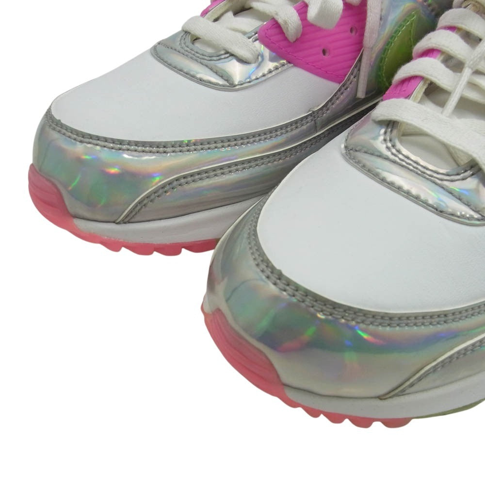 NIKE ナイキ CQ2559-100 Women's Air Max 90 LX Holographic ウィメンズ エアマックス 90 LX スニーカー マルチカラー系 28.5cm【中古】