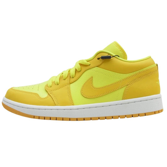 NIKE ナイキ DC0774-700 Women's AIR JORDAN 1 LOW SUNNY YELLOW　ウィメンズ エアジョーダン1 ロー スニーカー イエロー系 28.5cm【新古品】【未使用】【中古】