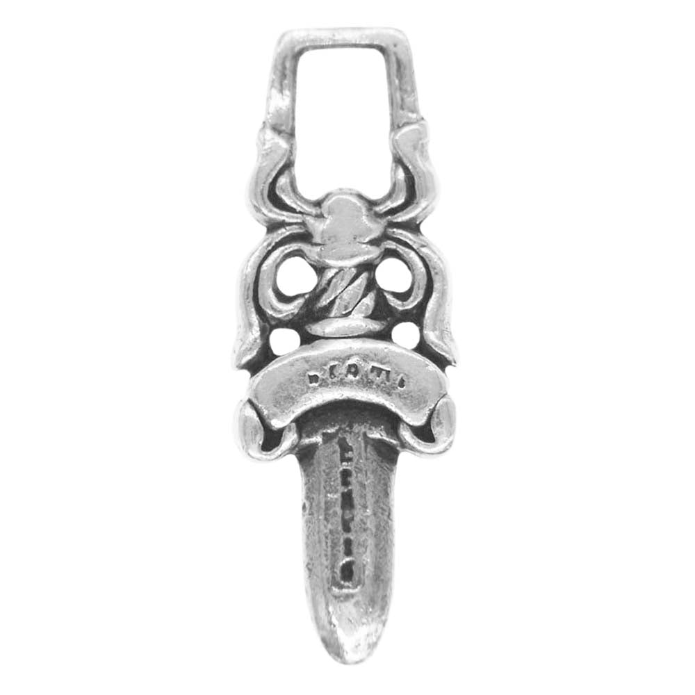 CHROME HEARTS クロムハーツ（原本無） #5 DAGGER ZIP1 ダガー ジップ ペンダントトップ シルバー系【中古】