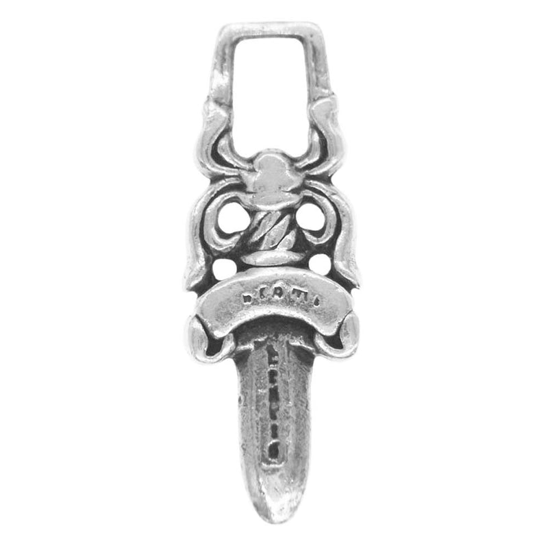 CHROME HEARTS クロムハーツ（原本無） #5 DAGGER ZIP1 ダガー ジップ ペンダントトップ シルバー系【中古】