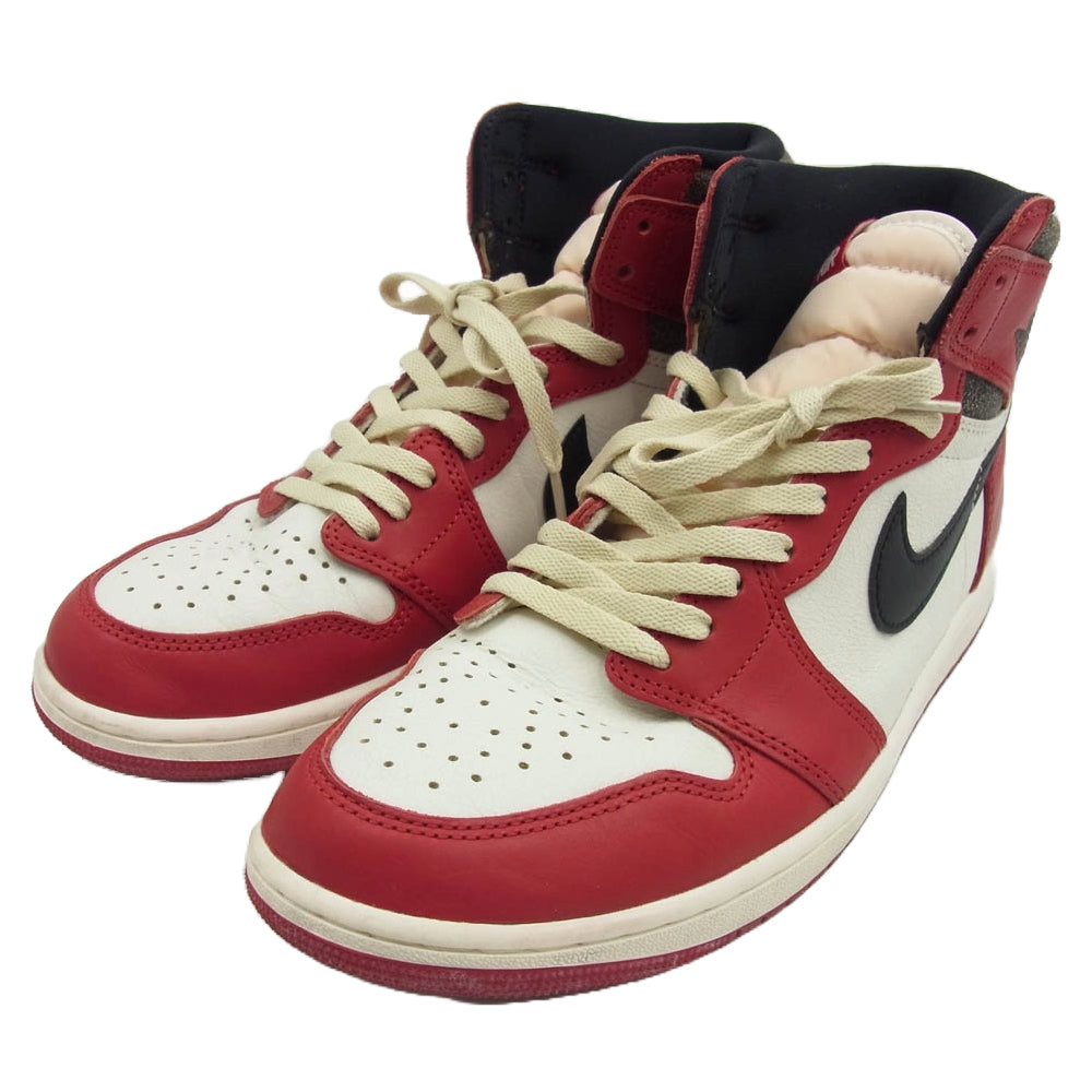 NIKE AIR JORDAN ナイキ ジョーダン DZ5485-612 Air Jordan 1 High OG Lost & Found Chicago AJ1 エアジョーダン ハイ ロストファウンド シカゴ スニーカー レッド系 ホワイト系 27cm【中古】