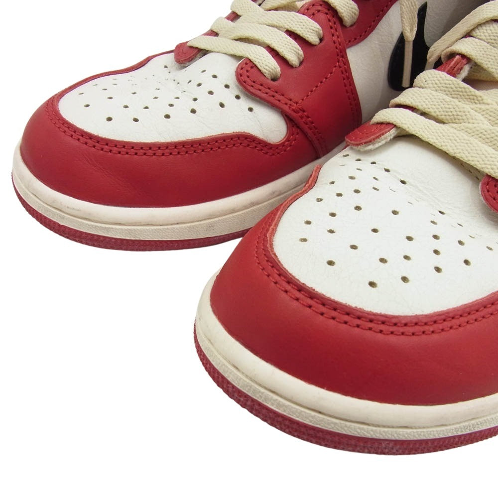 NIKE AIR JORDAN ナイキ ジョーダン DZ5485-612 Air Jordan 1 High OG Lost & Found Chicago AJ1 エアジョーダン ハイ ロストファウンド シカゴ スニーカー レッド系 ホワイト系 27cm【中古】