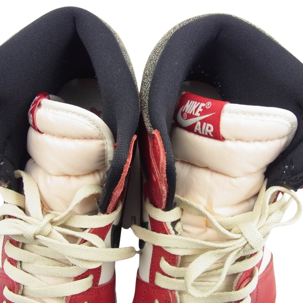 NIKE AIR JORDAN ナイキ ジョーダン DZ5485-612 Air Jordan 1 High OG Lost & Found Chicago AJ1 エアジョーダン ハイ ロストファウンド シカゴ スニーカー レッド系 ホワイト系 27cm【中古】