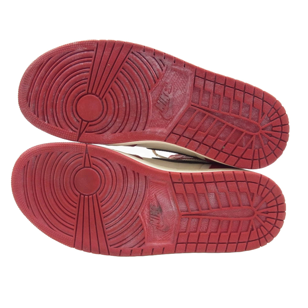 NIKE AIR JORDAN ナイキ ジョーダン DZ5485-612 Air Jordan 1 High OG Lost & Found Chicago AJ1 エアジョーダン ハイ ロストファウンド シカゴ スニーカー レッド系 ホワイト系 27cm【中古】