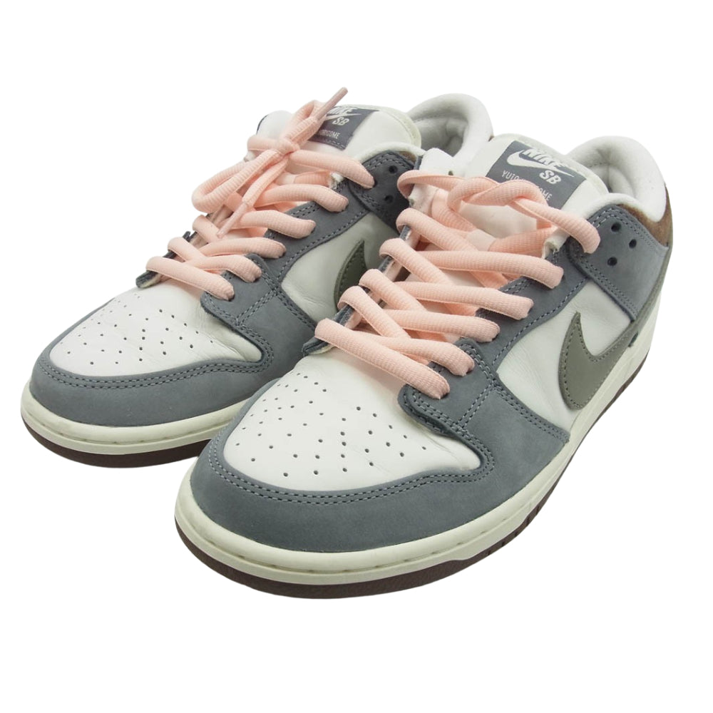 NIKE SB ナイキエスビー FQ1180-001 × 堀米 雄斗 Yuto Horigome Dunk Low Pro QS Wolf Grey ダンクロー プロ ウルフ グレー スニーカー マルチカラー系 27.5cm【中古】