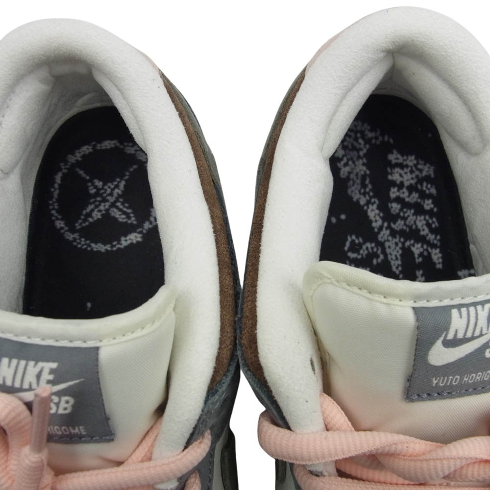 NIKE SB ナイキエスビー FQ1180-001 × 堀米 雄斗 Yuto Horigome Dunk Low Pro QS Wolf Grey ダンクロー プロ ウルフ グレー スニーカー マルチカラー系 27.5cm【中古】
