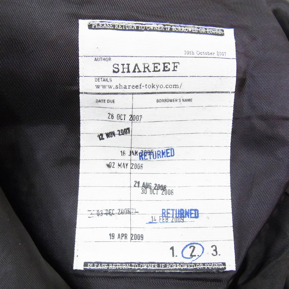 SHAREEF シャリーフ EASY SLACKS イージースラックス パープル系 2【中古】