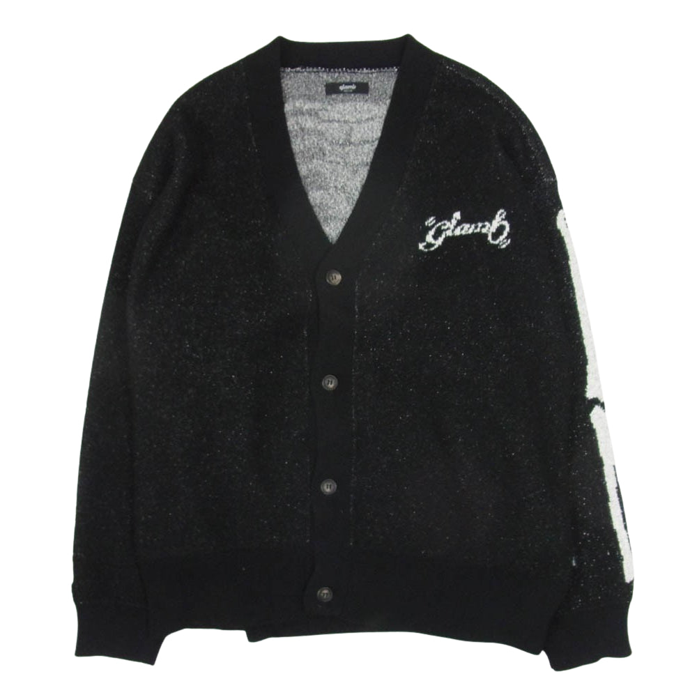 glamb グラム Skeleton Cardigan スケルトン カーディガン ブラック系 M【中古】