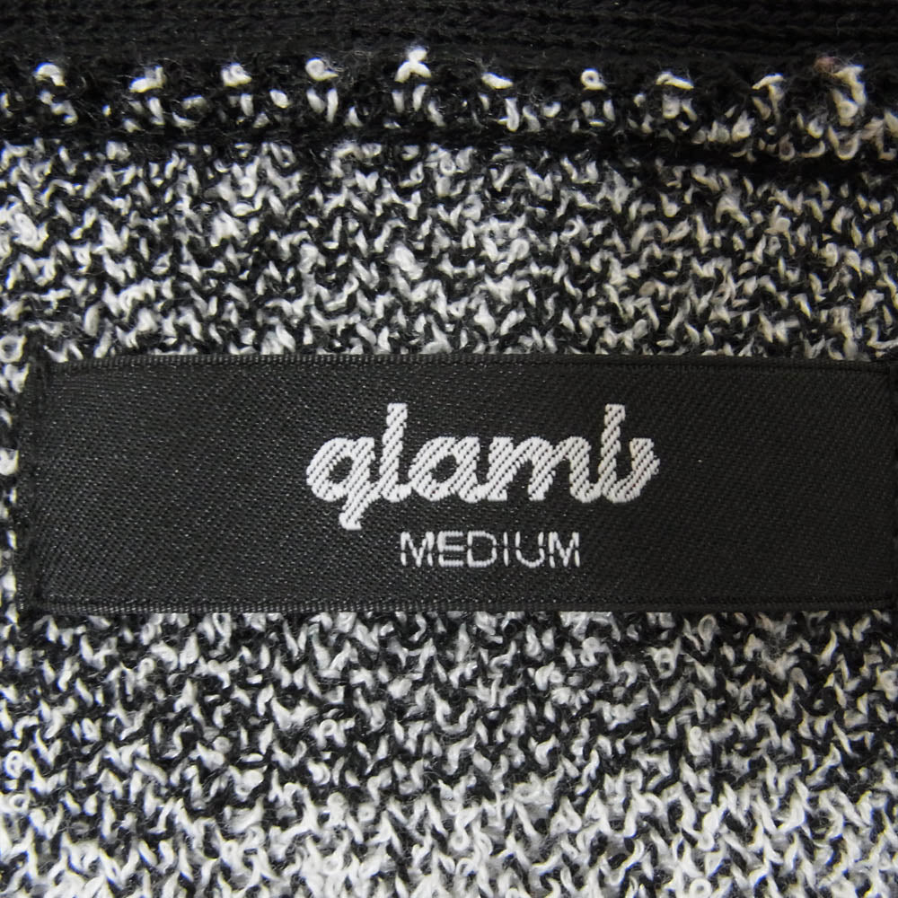 glamb グラム Skeleton Cardigan スケルトン カーディガン ブラック系 M【中古】