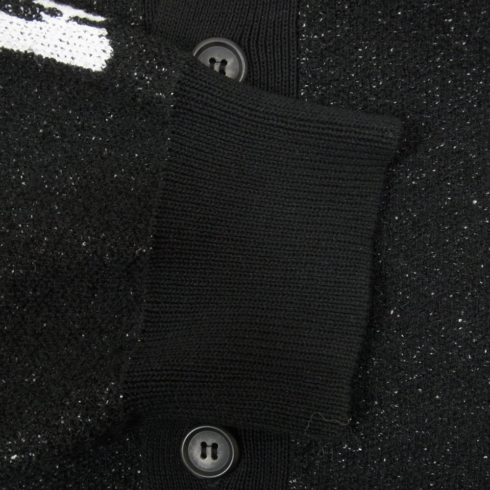 glamb グラム Skeleton Cardigan スケルトン カーディガン ブラック系 M【中古】