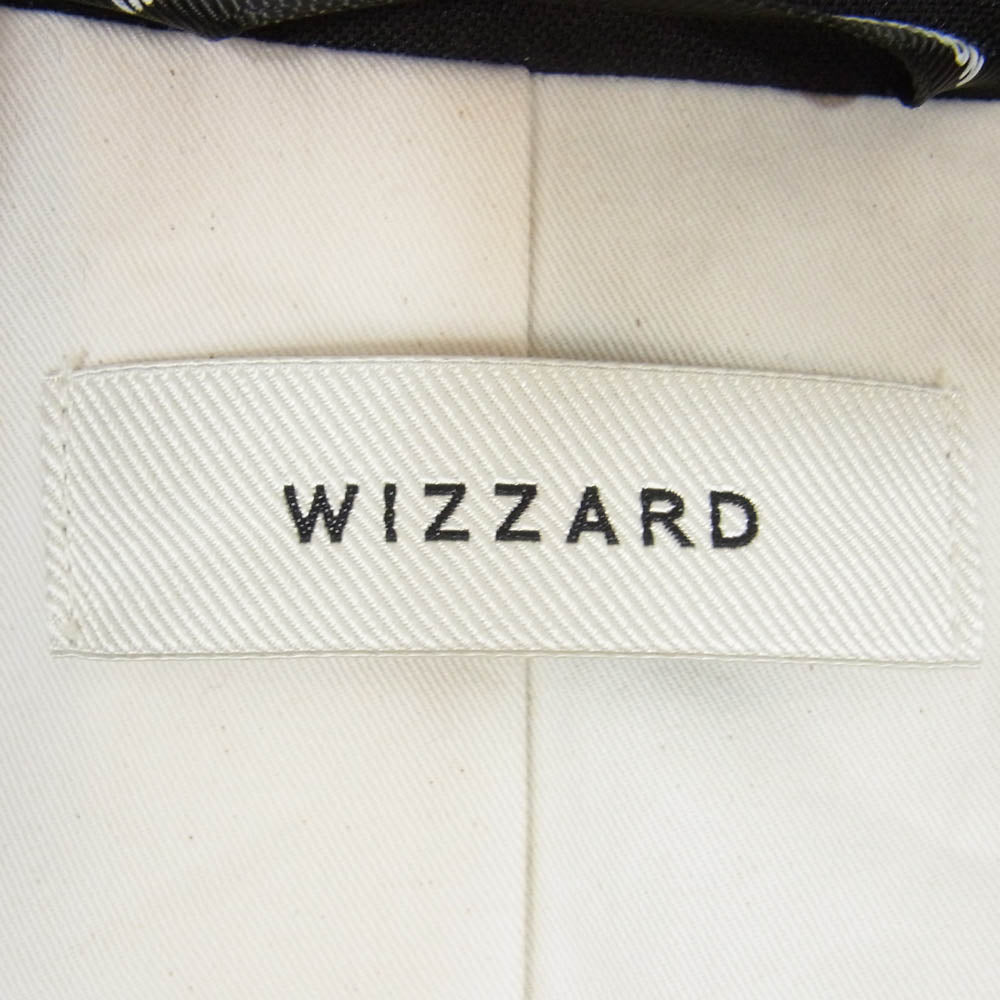 Wizzard ウィザード DOUBLE BREASTED JACKET ダブル ブレスト ジャケット ブラック系 2【中古】