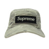 Supreme シュプリーム 16SS Tiger Camo Camp Cap White Camo ボックスロゴ タイガーカモ ホワイトカモ 6パネル キャンプ キャップ グレー系【中古】