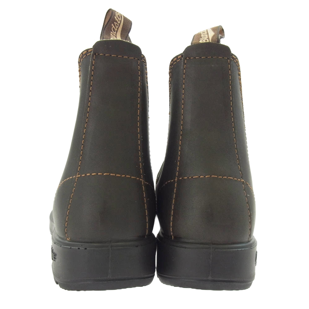 ブランドストーン 519 COLOURED ELASTIC SIDED BOOT エラステック サイド ブーツ サイドゴアブーツ BROWN/OLIVE ブラック系 UK7【新古品】【未使用】【中古】