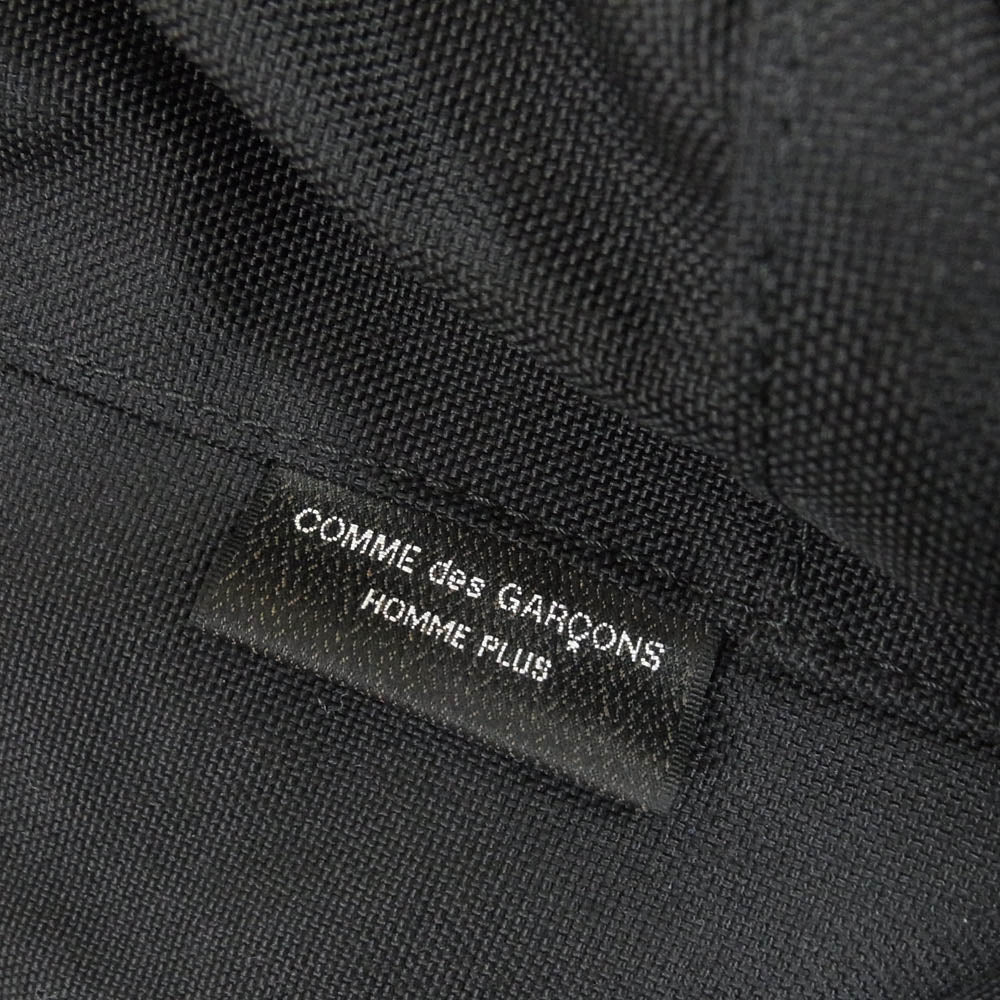 COMME des GARCONS HOMME PLUS コムデギャルソンオムプリュス PZ-K203 BACK PACK ナイロン バック パック L ブラック系【中古】