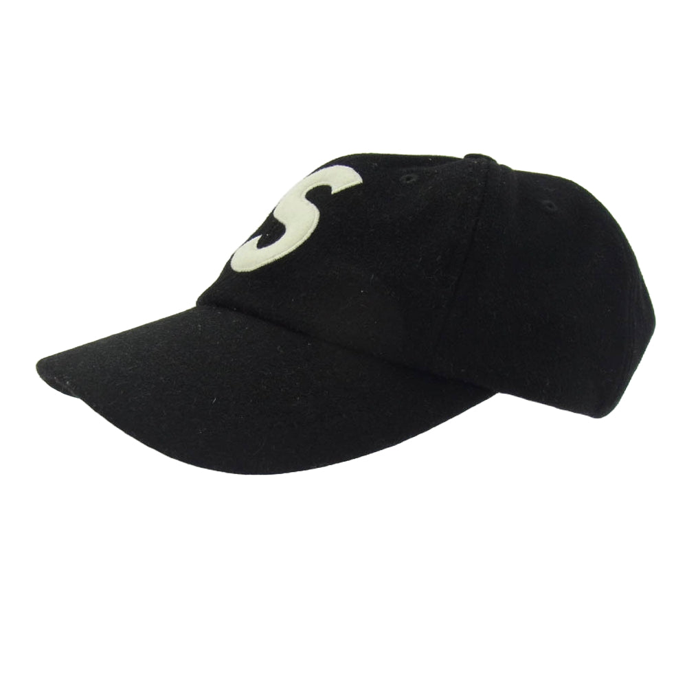 Supreme シュプリーム 21SS Loro Piana ロロピアーナ Terry S Logo 6-Panel テリーパイル Sロゴ キャップ 帽子 ブラック系【中古】