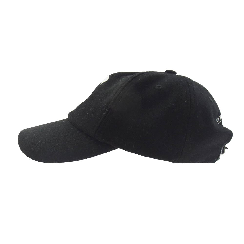 Supreme シュプリーム 21SS Loro Piana ロロピアーナ Terry S Logo 6-Panel テリーパイル Sロゴ キャップ 帽子 ブラック系【中古】
