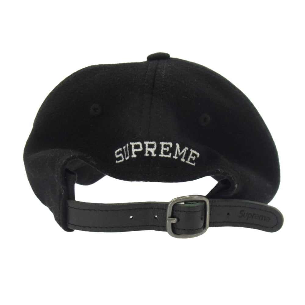 Supreme シュプリーム 21SS Loro Piana ロロピアーナ Terry S Logo 6-Panel テリーパイル Sロゴ キャップ 帽子 ブラック系【中古】